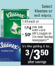 Kleenex Coupons January 2019