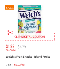 Welch's Coupons January 2019