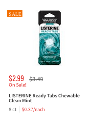 Listerine Coupons January 2019