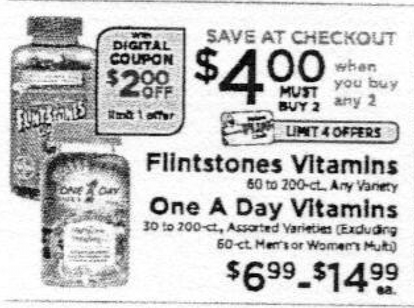 Flintstones Coupons January 2019