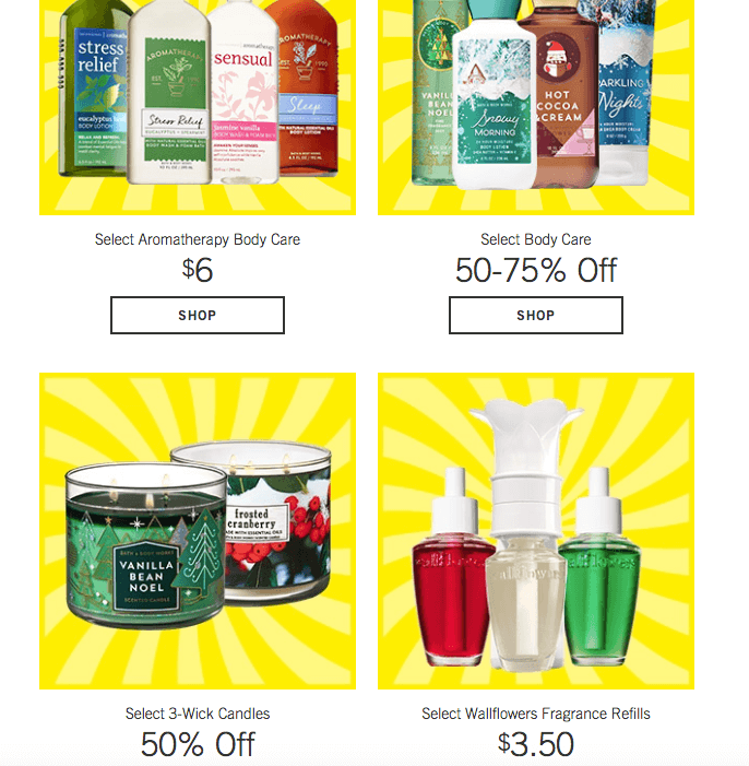 2019 candle sale bath and body works