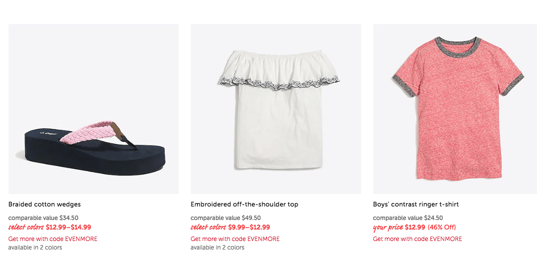 J.Crew Coupons January 2019