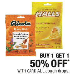 Cough Drop Coupons January 2019