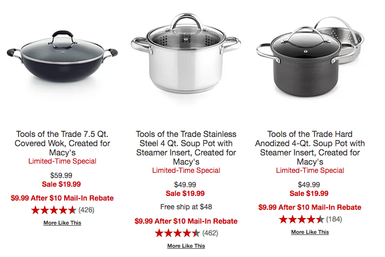 Cookware Coupons January 2019