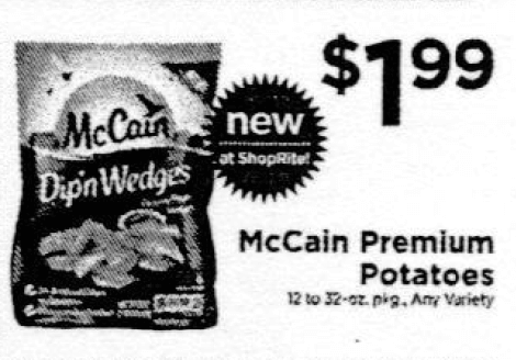 McCain Coupons January 2019