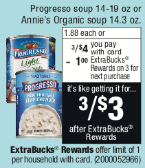 Progresso Soup Coupon February 2019