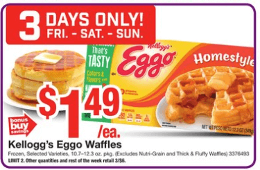 Eggo Waffles Coupons January 2019