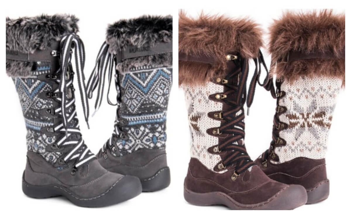 muk luks women's winter boots