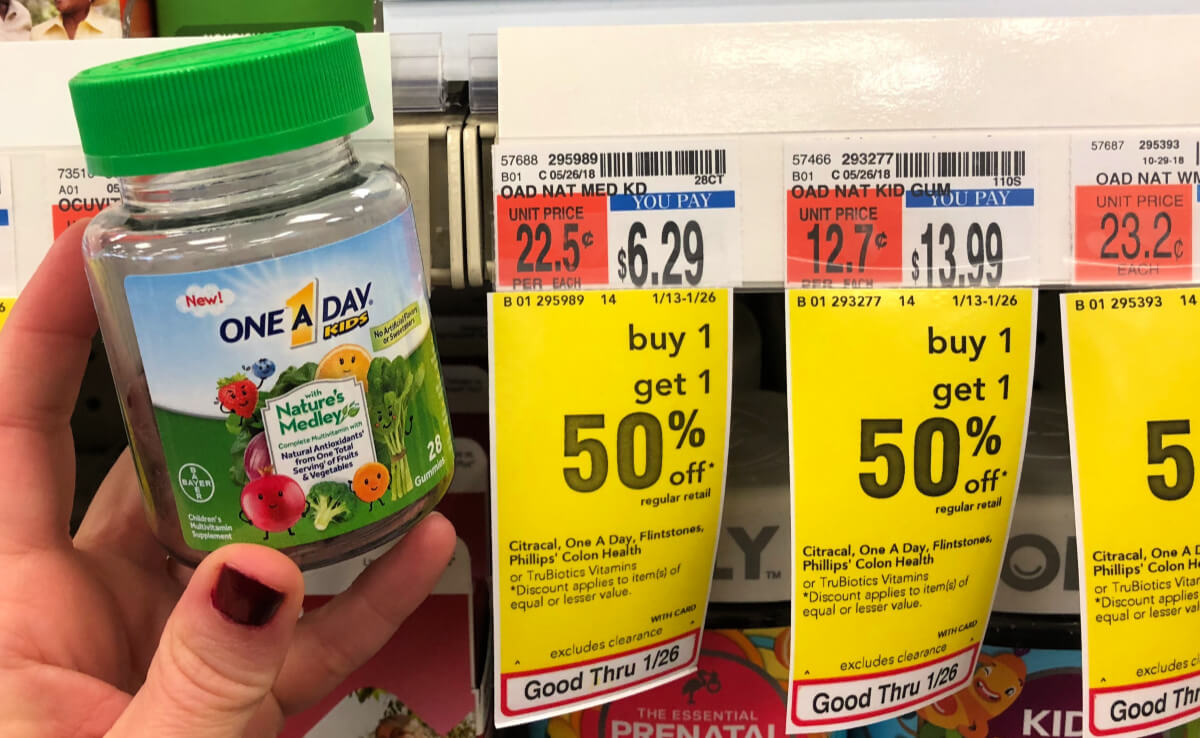 One A Day Coupon January 2019