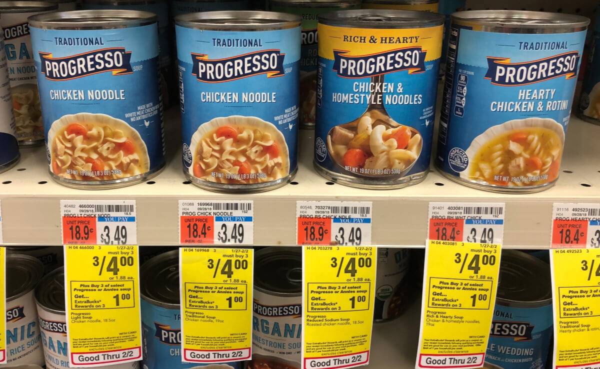 Progresso Soup Coupon February 2019