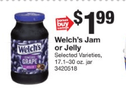 Welch's Jelly Coupons January 2019