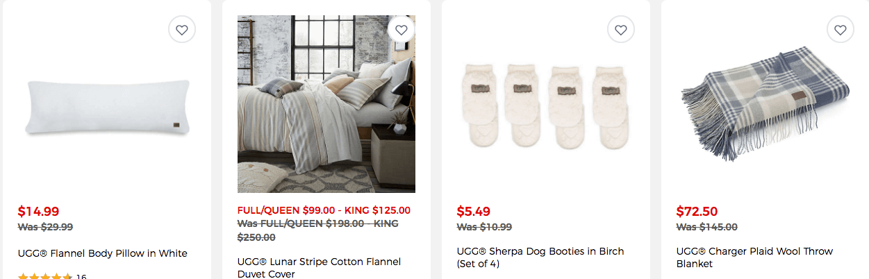 ugg bedding macys