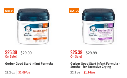 gerber gentle coupons