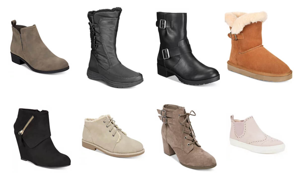 macys womens boots on sale