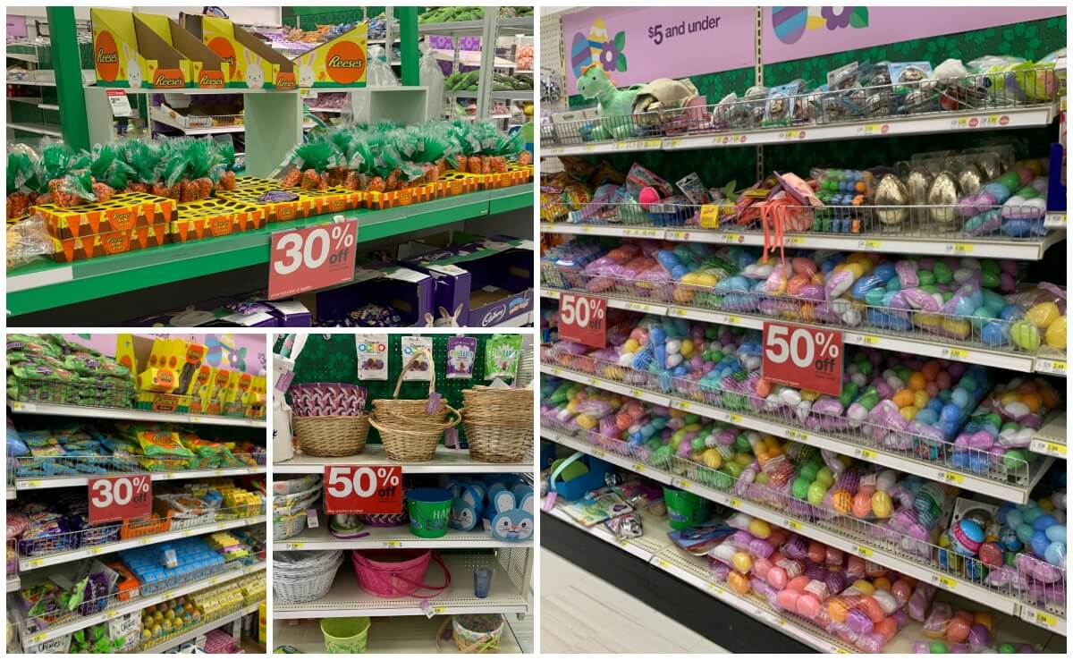 Easter clearance 50% off at many stores