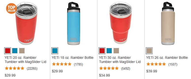 Save on Select Yeti Drinkware Dick's Sporting Goods