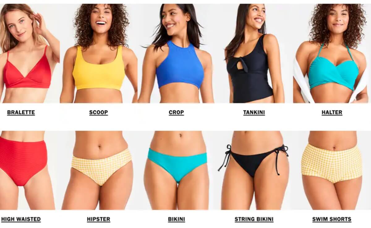 old navy swimwear