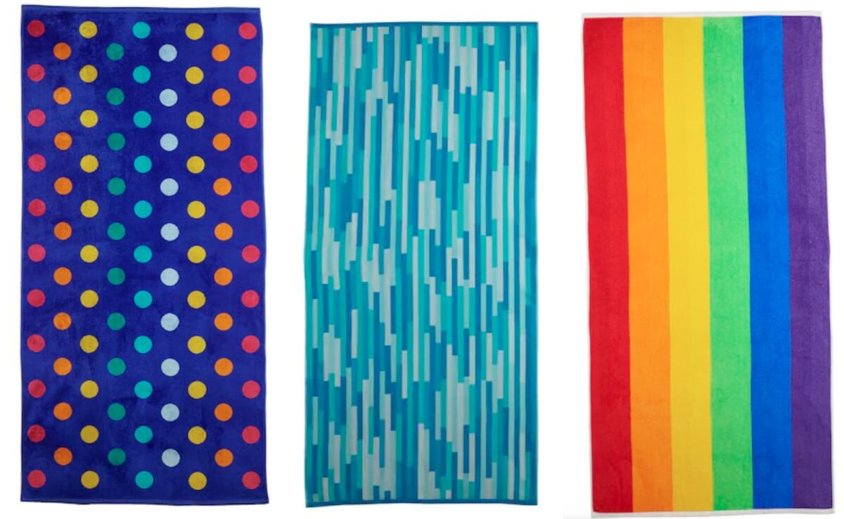 $5 beach towels