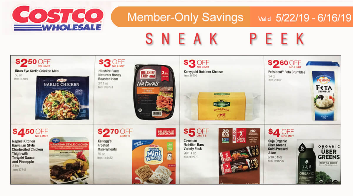 Costco Sneak Peek Members Only Savings 5/22 6/16 Living Rich With