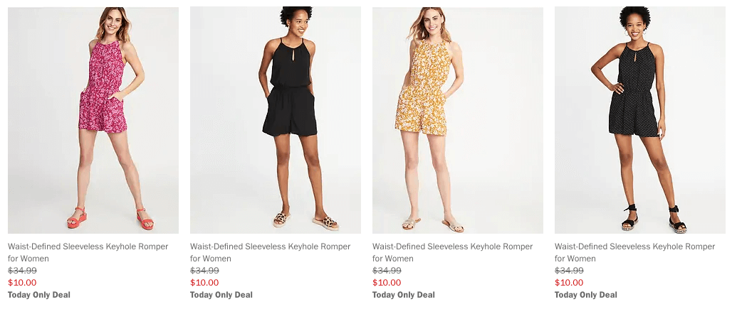 old navy keyhole romper