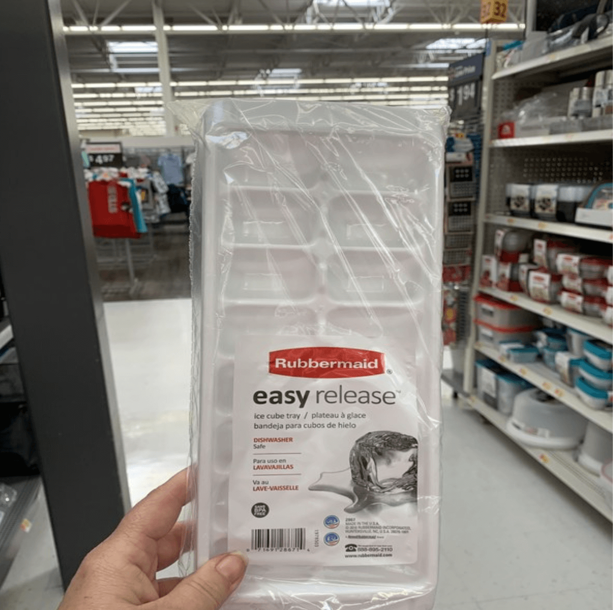 FREE Rubbermaid Ice Cube Trays at Walmart! {Ibotta Rebate}