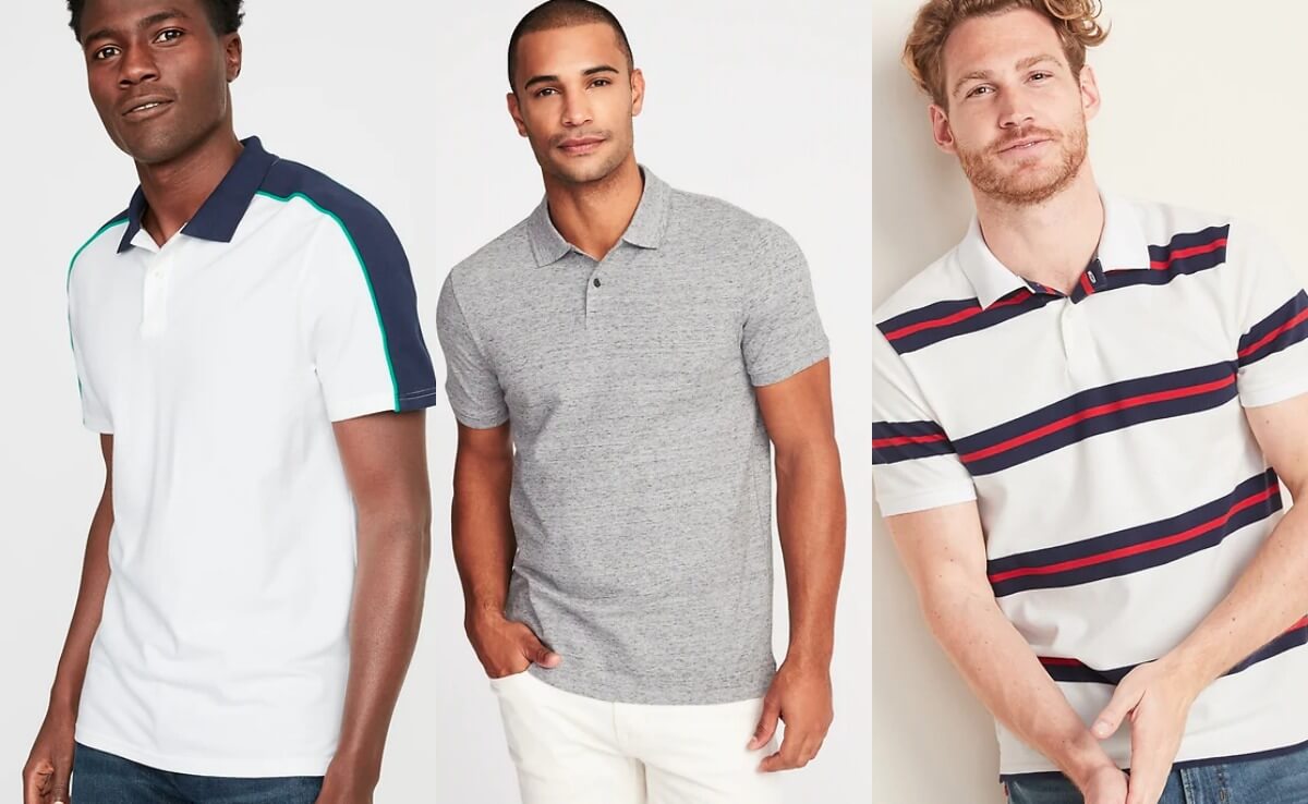 old navy mens polo sale