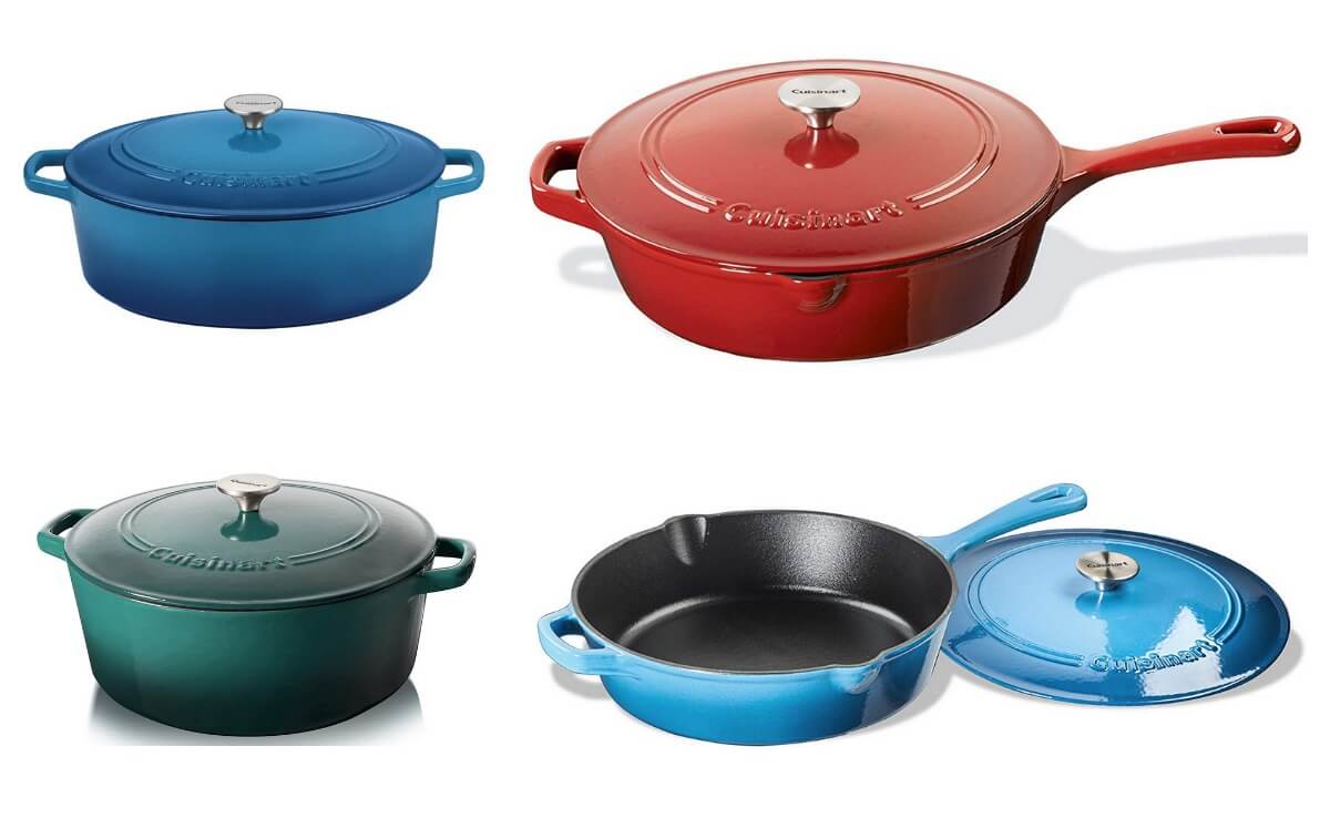 Hot Deal on Enameled Cast Iron Cookware from Cuisinart on Amazon