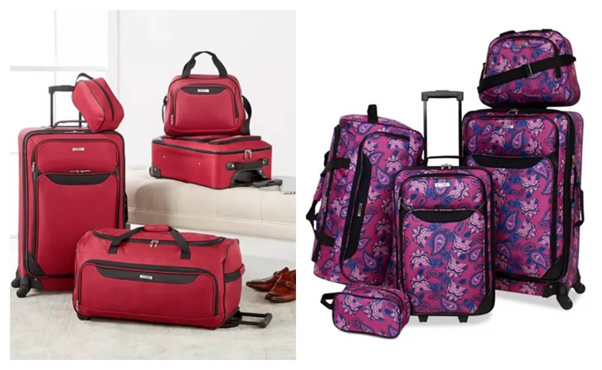 macys 5 piece luggage sale