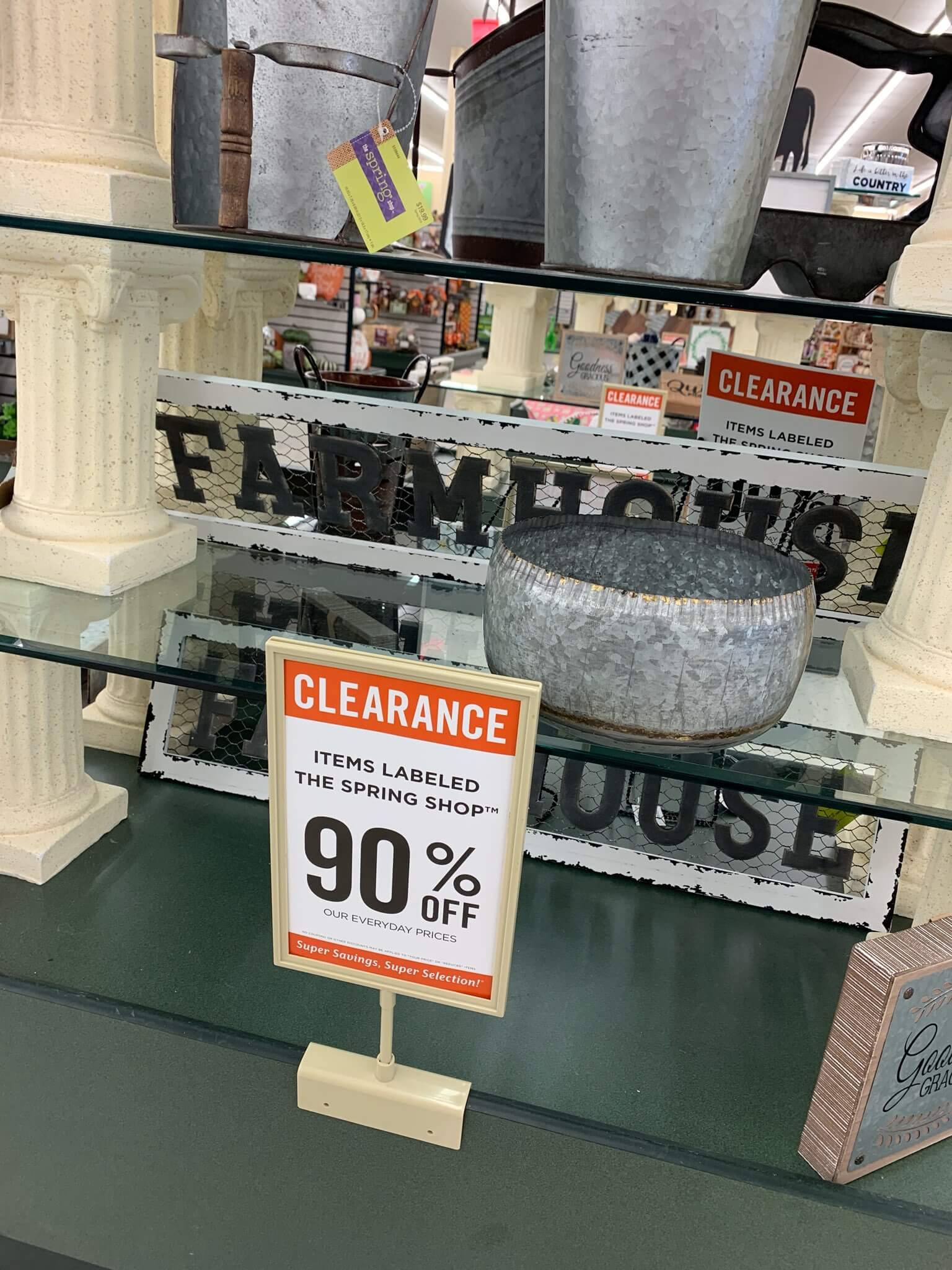 90 off The Spring Shop Decor at Hobby Lobby! Living Rich With Coupons®