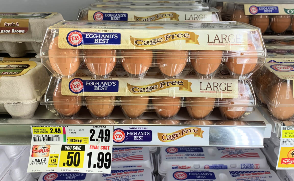 Egglands Best & Land O Lakes Cage Free Large Brown Eggs Just 0.99 at