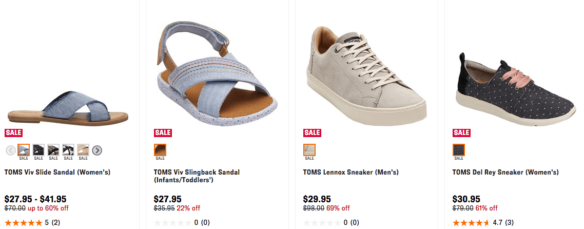 toms womens shoes clearance