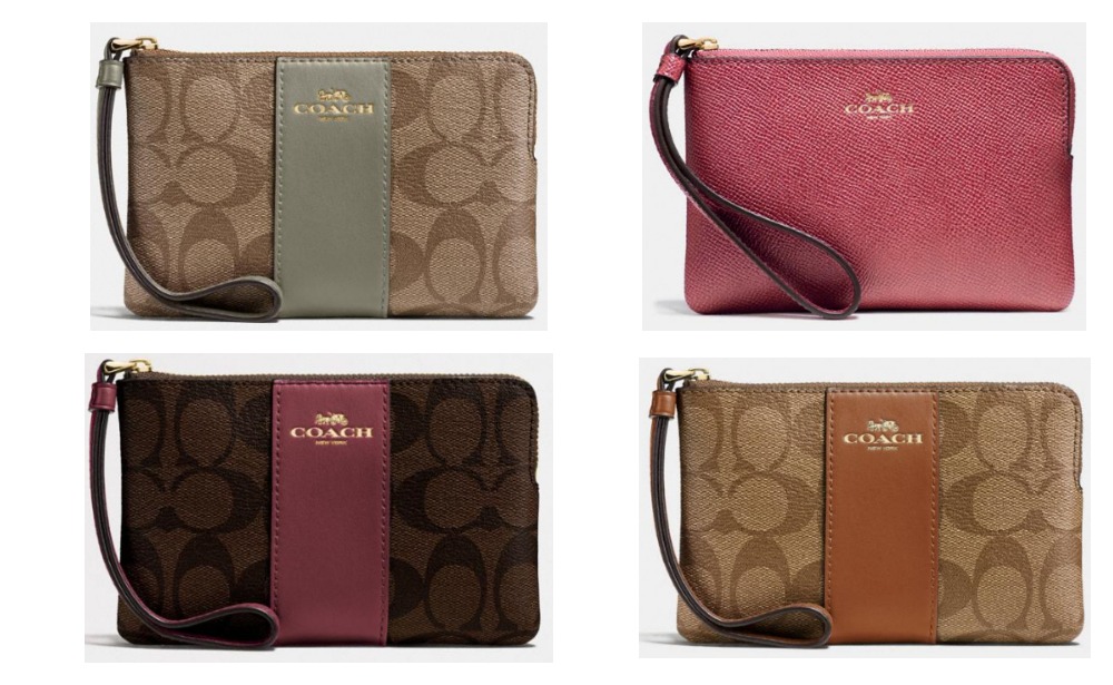 coach wristlet clearance