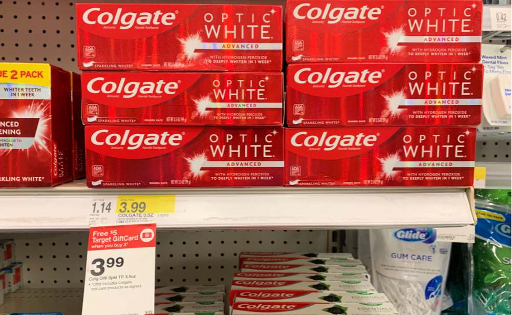 target toothpaste deal