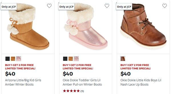 jcpenney boys snow boots