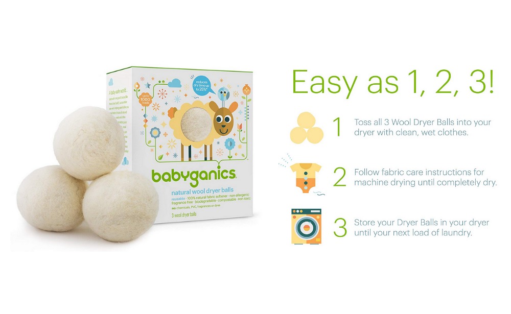 babyganics dryer balls