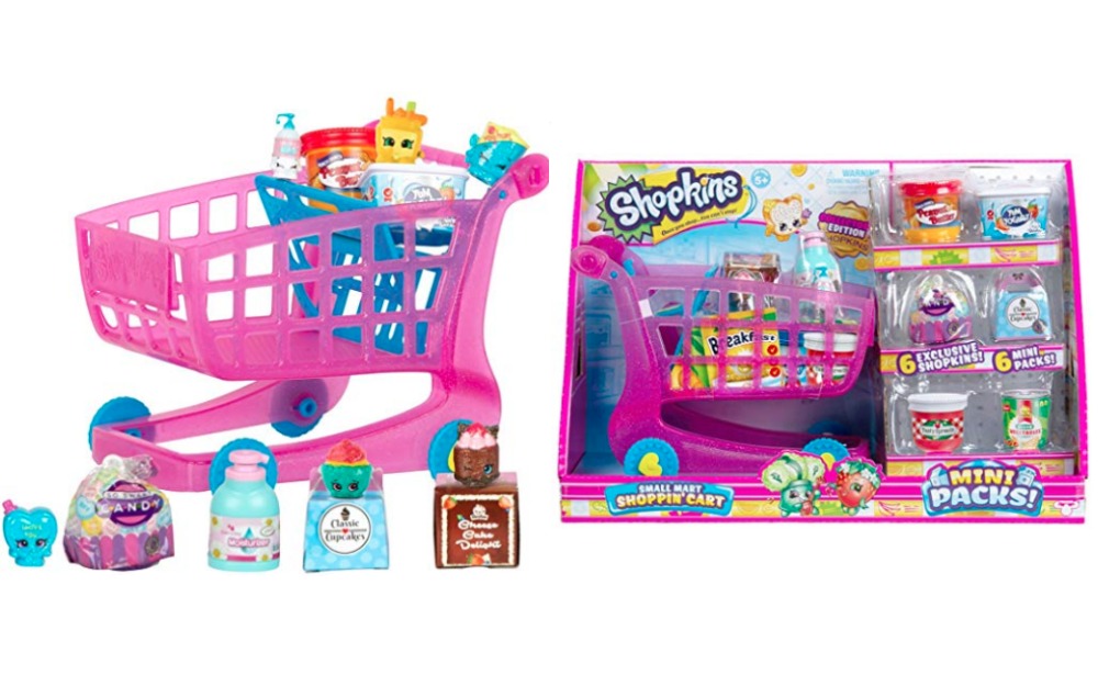 shopkins small mart shopping cart