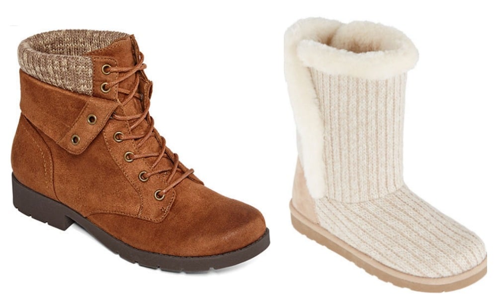 jcpenney fur boots