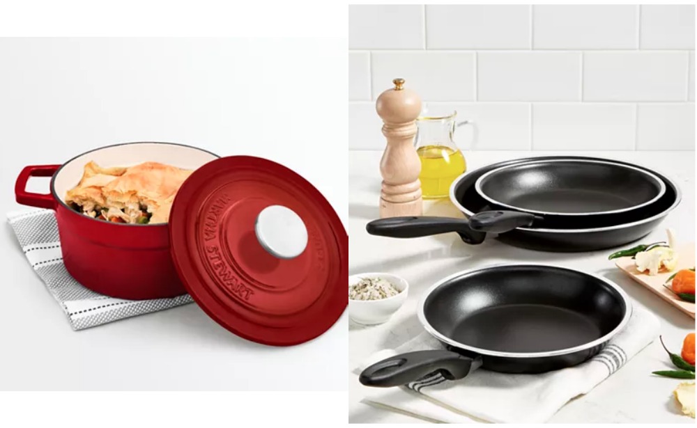 70% Off Martha Stewart Collection Cast Iron Cookware + FREE Shipping