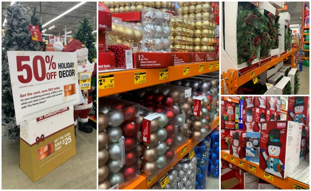 Up to 50% off Christmas Clearance at Home Depot  Living Rich With Coupons®