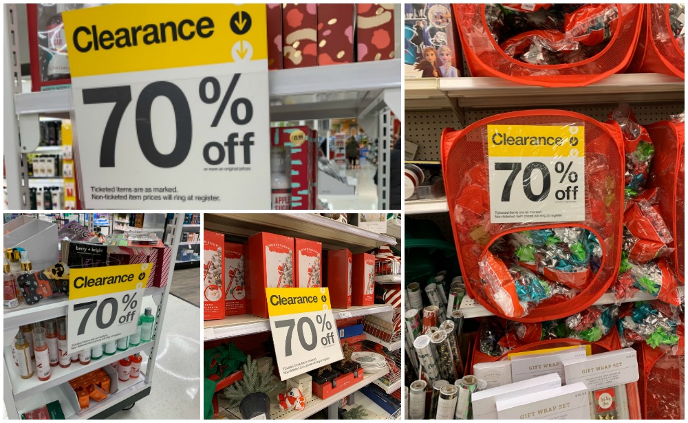 Now Up to 70% off Target Christmas Clearance!