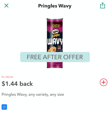 FREE Pringles Wavy Canister at Walmart! {Ibotta Rebate}
