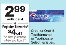 FREE Crest Toothpaste & Oral-B Toothbrushes At Walgreens! {1/12 ...