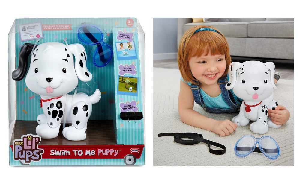 little tikes swim to me puppy toy