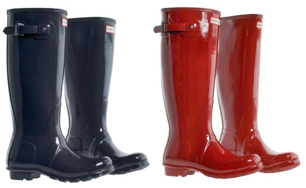 Women's Tall Hunter Rain Boots just 