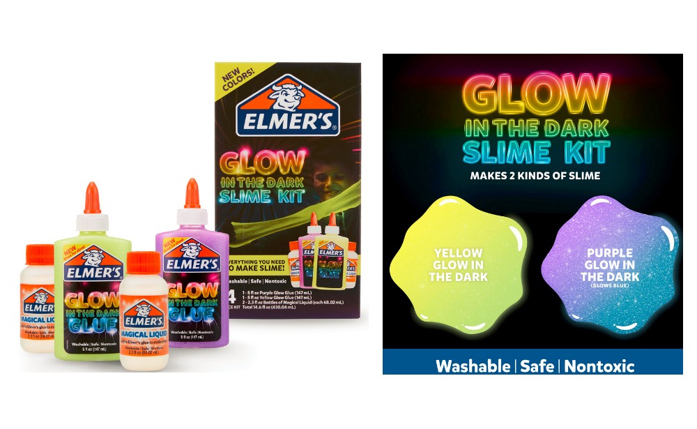 Elmer's Glow in The Dark Liquid Glue 5oz Yellow for sale online