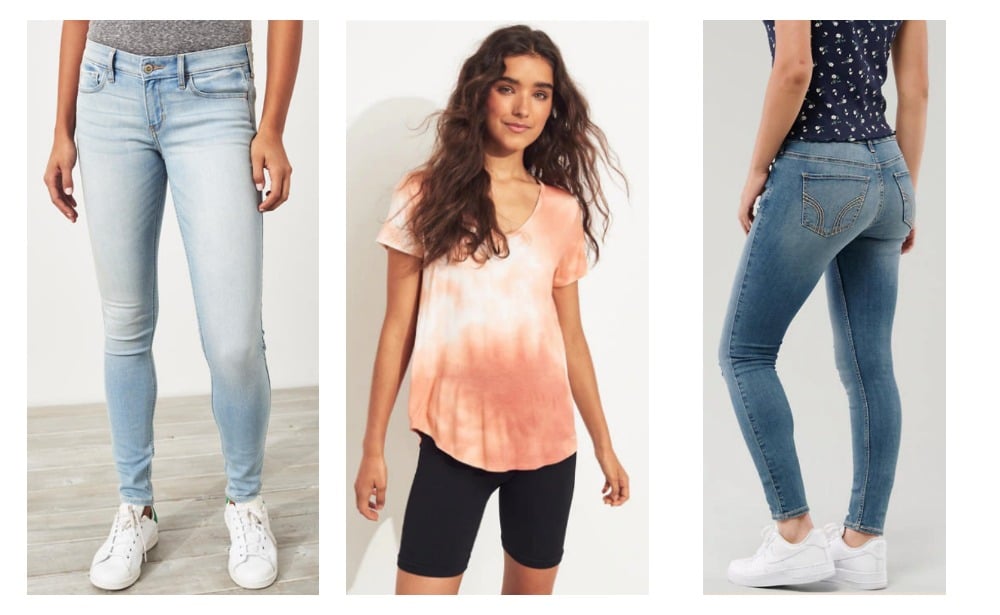 hollister clearance jeans womens