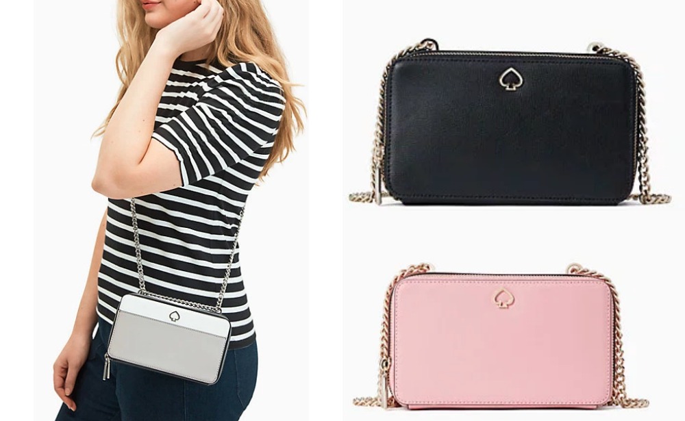 Kate spade adel double best sale zip crossbody