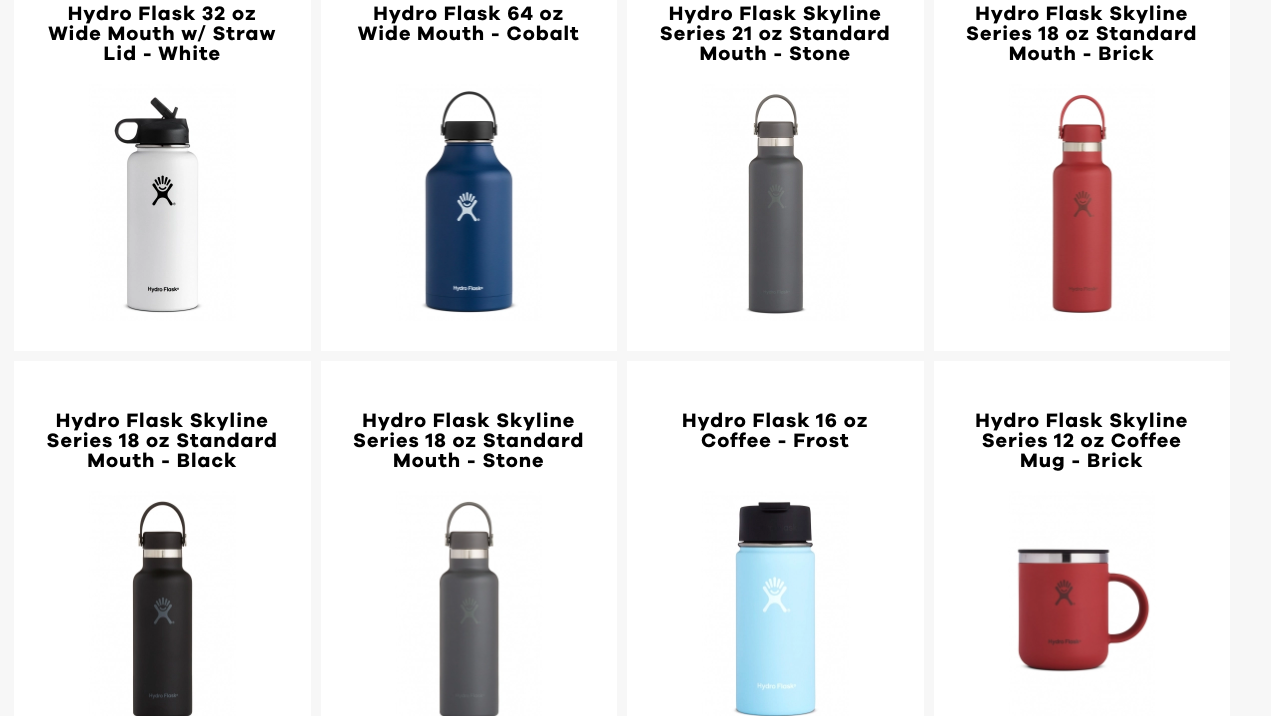 Select 25 Off Hydro Flask Bottles, Tumblers, & More! Living Rich