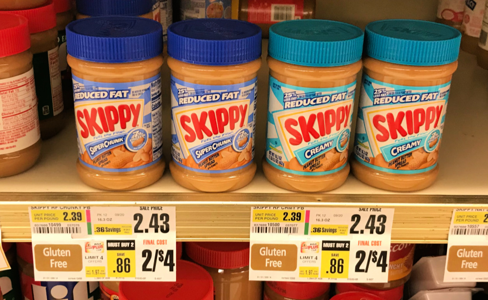 Skippy Creamy Peanut Butter - 16.3oz : Target