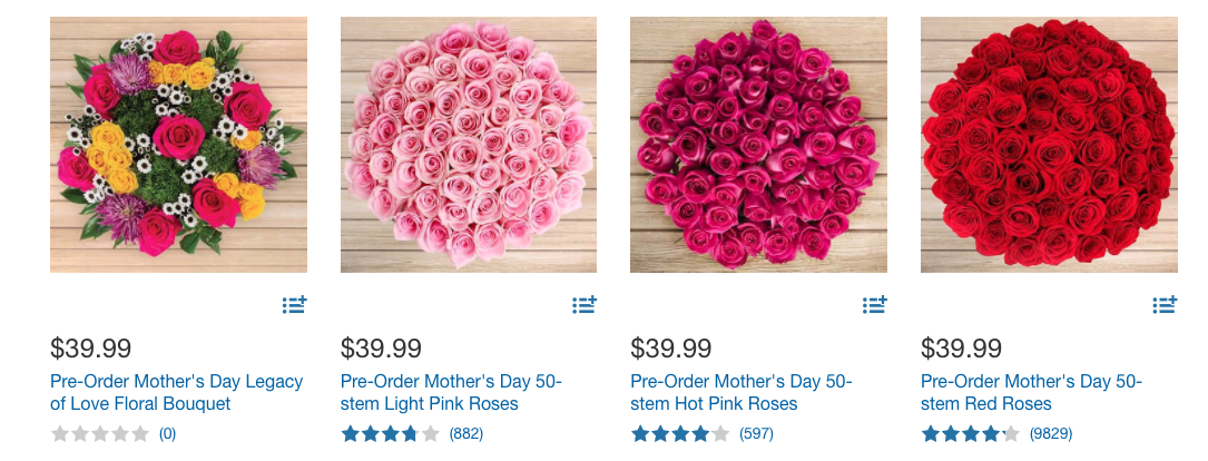 Costco: Pre-Order 50 Stem Mother's Day Roses Just $39.99 + Free Shipping!